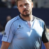Une certaine détresse dans le regard de Stan Wawrinka KEYSTONE/PETER SCHNEIDER